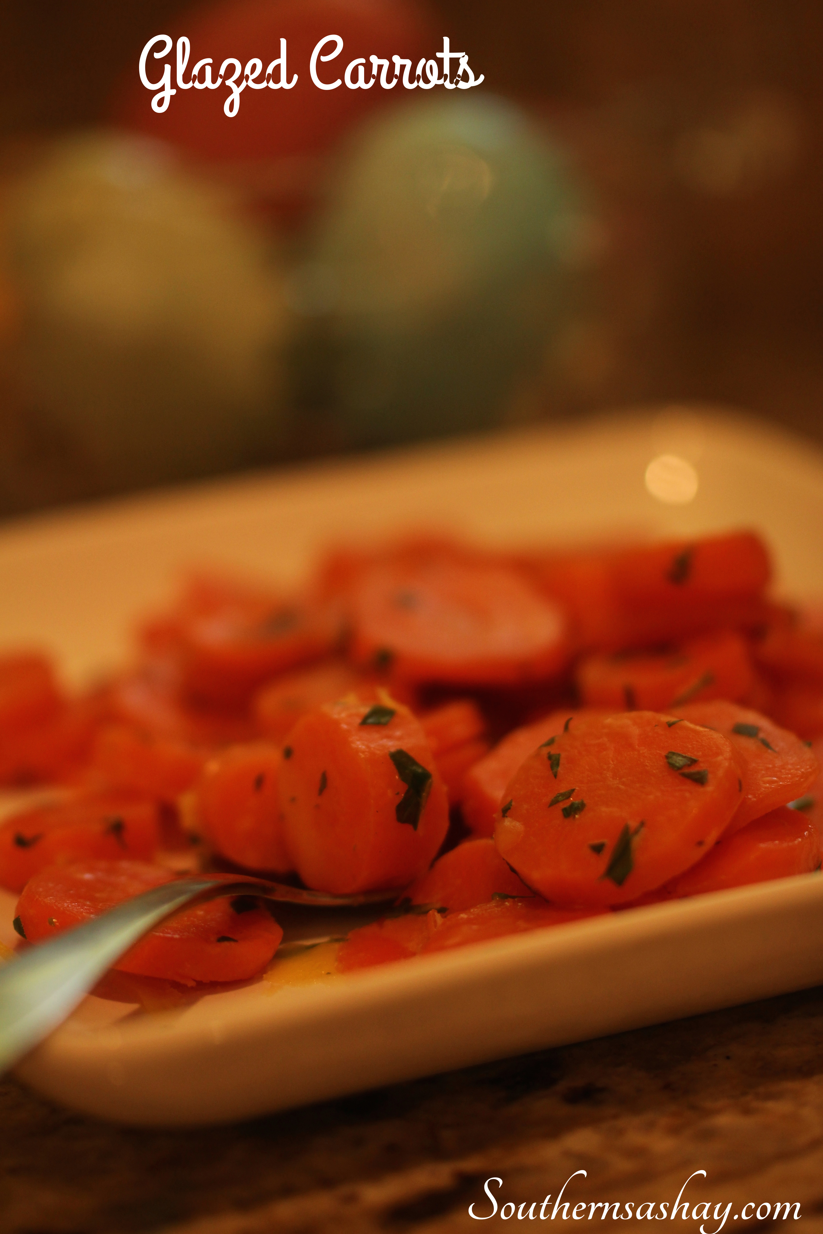 Glazed Carrots with Tarragon
