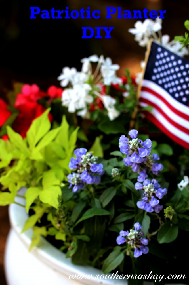 Patriotic Planter | DIY